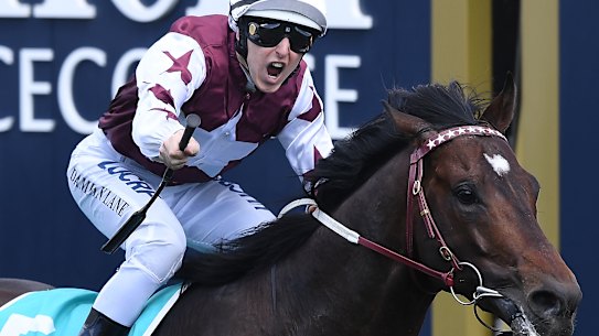 Land Of Plenty, winning last year's Toorak Handicap.