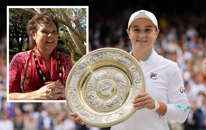 Aussie legend told Barty 'dreams do come true' before Wimbledon triumph