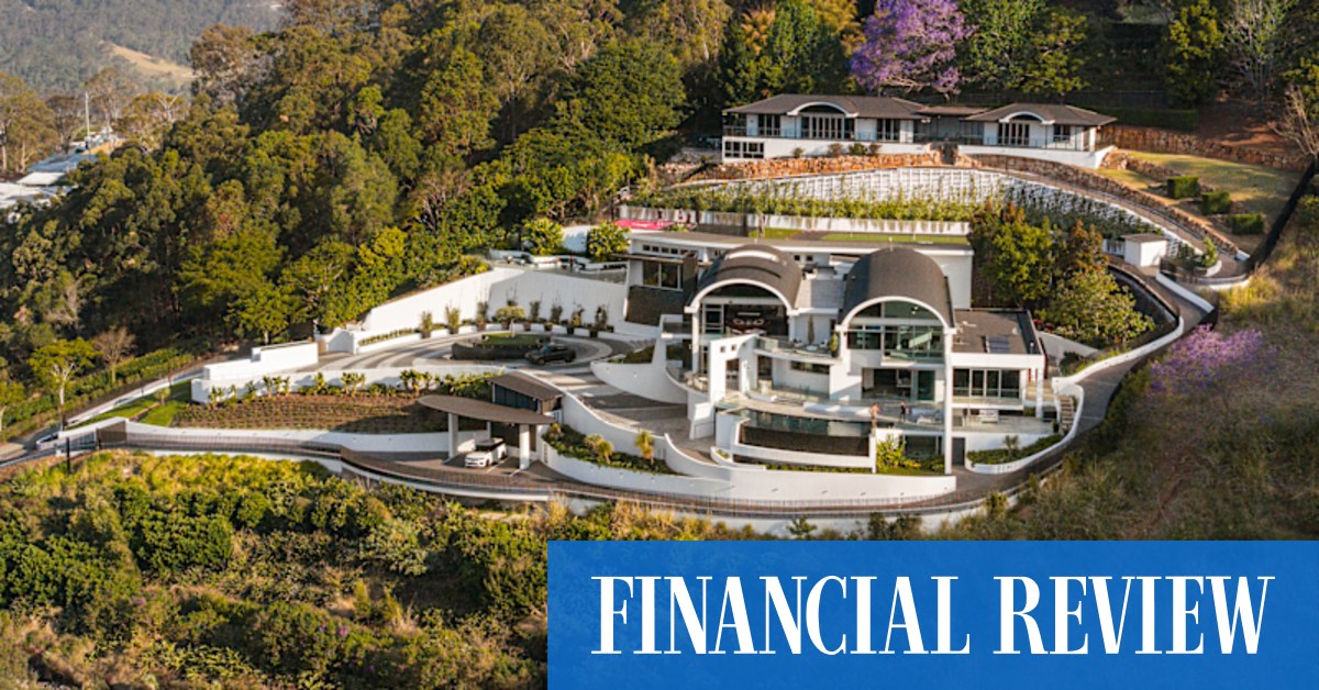 Ex-AFL star puts $27.5m price tag on Gold Coast compound