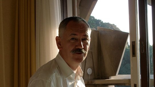 Artist Cerith Wyn Evans.