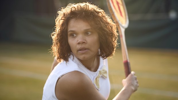 Lila McGuire plays Evonne Goolagong in the highly anticipated three-part biopic.
