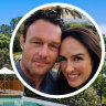 James and Chrissy Duigan on Instagram (inset) are selling their house at 225 Broken Head Road, Newrybar.