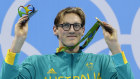 Mack Horton won gold in the 400m freestyle at the Rio Games in 2016.