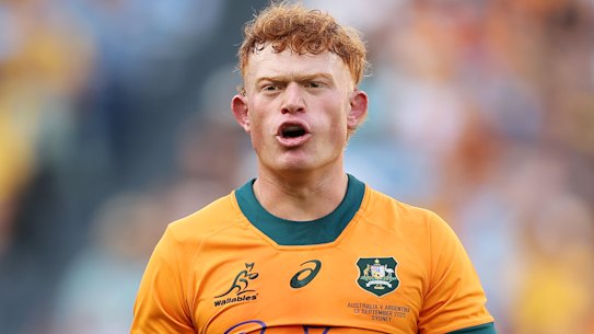 Tane Edmed of the Wallabies.