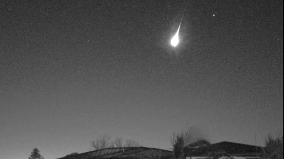 The meteor over Victoria.