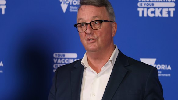 Victorian Health Minister Martin Foley.