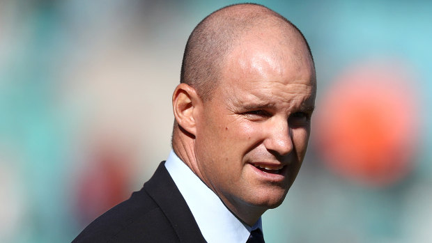 Andrew Strauss has stepped down as England's director of cricket.