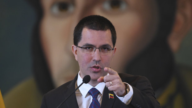 Jorge Arreaza, Venezuela's foreign minister.