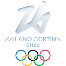 The Milano Cortina 2026 Olympic Games emblem.
