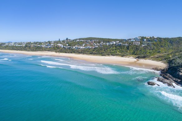 The median house price in Sunshine Beach was just shy of $1.1 million in 2017. It now sits at $3.25 million. 