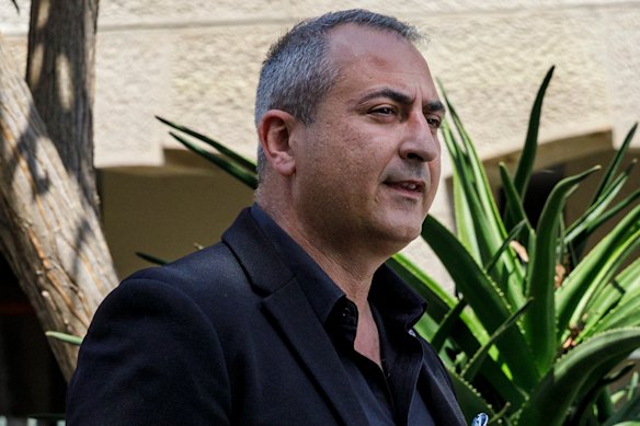 NRL player agent Mario Tartak.