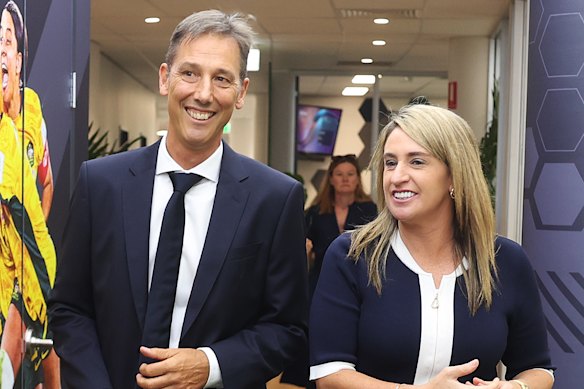 Martin Kugeler and Heather Garriock.