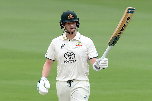 Steve Smith’s charge to 91 not out came when his side needed him the most.