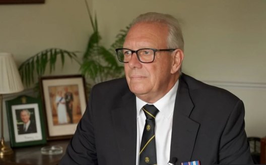 Chris Hillyard was foreman for the royal train for 33 years.