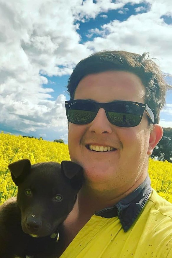James Heggaton was identified as the thirty-year-old man who died in a car accident in Jingalup on Saturday morning.
