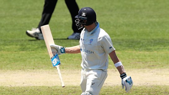 Steve Smith wasn't happy with the umpires as he trudged off the SCG on Tuesday.