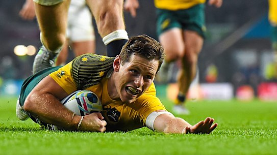 Bernard Foley was among the Wallabies’ best as they surprised to reach the World Cup final in 2015.