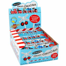 Choo choo bars are on the lolly train to nowhere. 