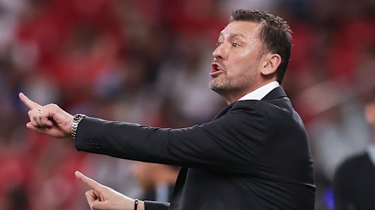 Socceroos coach Tony Popovic.