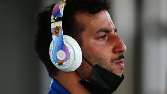 Australian Formula One driver Daniel Ricciardo.
