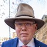 Gareth Ward departs Darlinghurst Court in Sydney after being found guilty of sexual intercourse without consent and indecent assault.