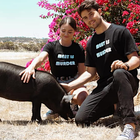 Tash Peterson and her boyfriend Jack Higgs.