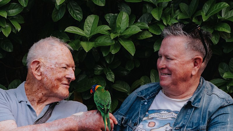 Tom, 93, wouldn’t speak to his mate for days. A bird was to blame