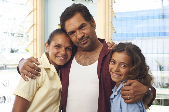 Rarriwuy Hick (left) as Electra in Gods of Wheat Street.