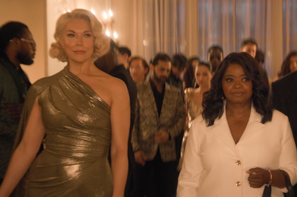 Hannah Waddingham and Octavia Spencer in Ride or Die.