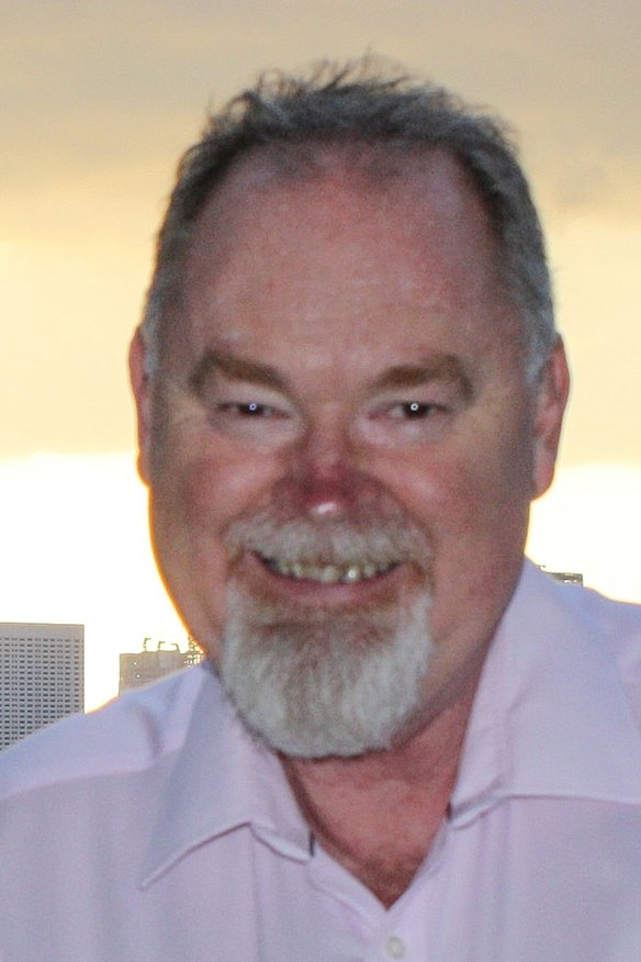 Trapped in Singapore with his wife: Rob Colligan.
