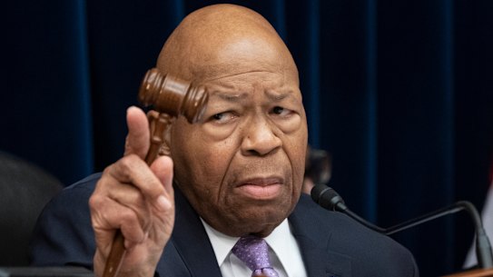 House oversight and reform committee chairman Elijah Cummings, is the latest to draw attacks from the President, who is accusing him of being 'racist'. 