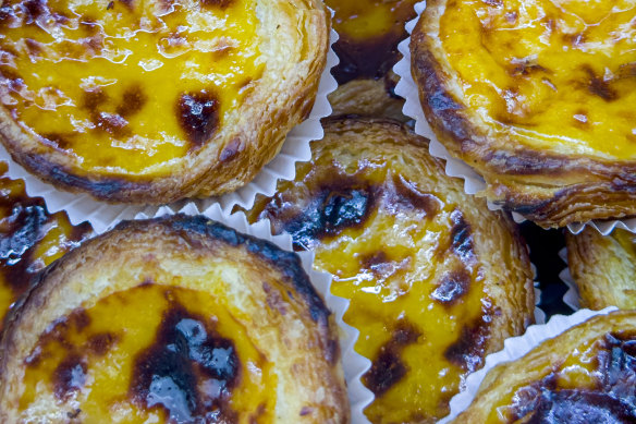 Portugal’s signature pasteis de nata.