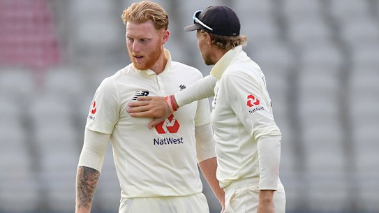 Ben Stokes (left) will miss the rest of the Pakistan series to travel to New Zealand.