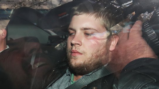 Jaymes Todd after his arrest.