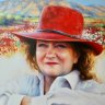 A portrait of Gina Rinehart, from a series by WA artist Alix Korte, posted on the mining billionaire’s official website.