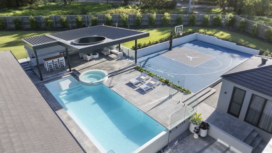 Household spending on pool sales and services increased in the past year as Australians are keen to swim over hot summers.