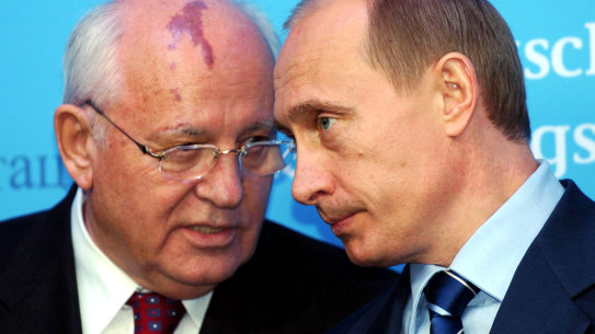 Putin said last year the West had tricked Gorbachev at the end of the Cold War.