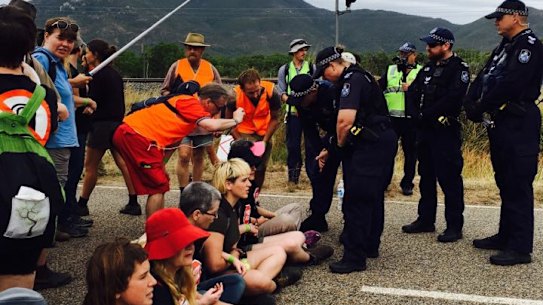 Adani protesters arrested at Abbot Point