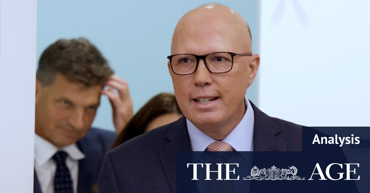 Opposition Leader Peter Dutton all smiles after former Prime Minister Malcolm Turnbull describes him as 'thug' in ABC Nemesis documentary - Vimarsana News