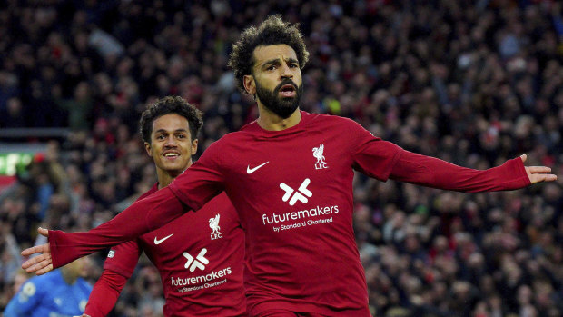 Salah sinks Man City in heated clash at Anfield