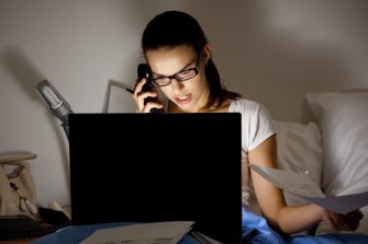 Some workers say they are emailing work colleagues at 2am or 3am in the morning and that they no longer feel like they have a private life.