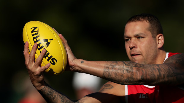 Lance Franklin remains a chance to return from injury this season.