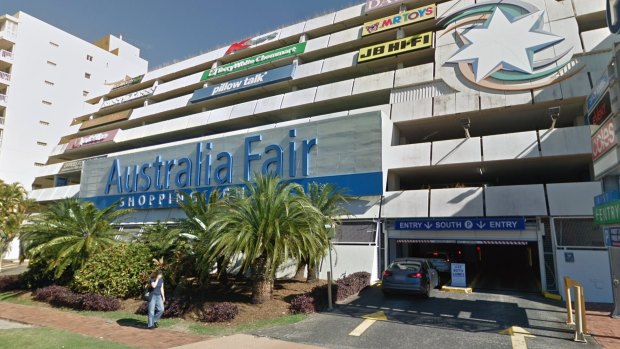 Australia Fair Shopping Centre in Southport.