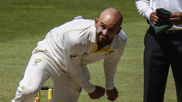Nathan Lyon took five of Australia's six wickets.