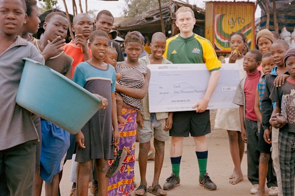 When John Safran lifted the curse on the Socceroos. 
