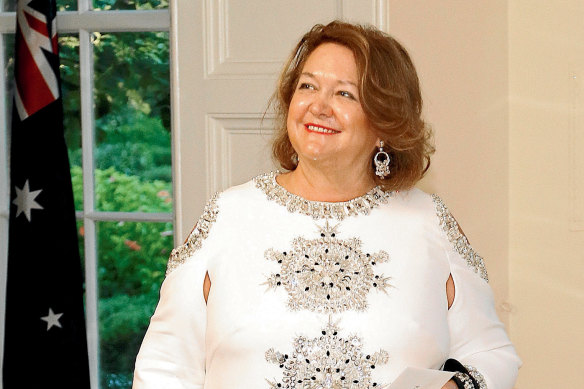 Gina Rinehart has developed a deep-pocketed appreciation of Noosa in recent years.