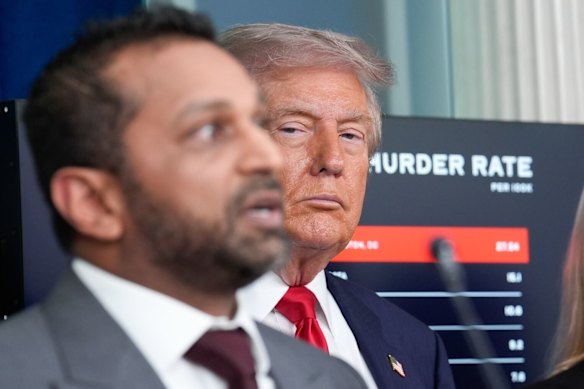Donald Trump has not made a public statement of support for Kash Patel since The Atlantic published its report.