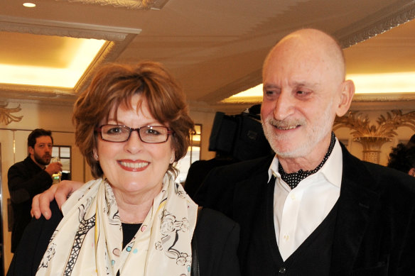 Brenda Blethyn and husband Michael Mayhew in 2013: 35 years together before taking the marital plunge.