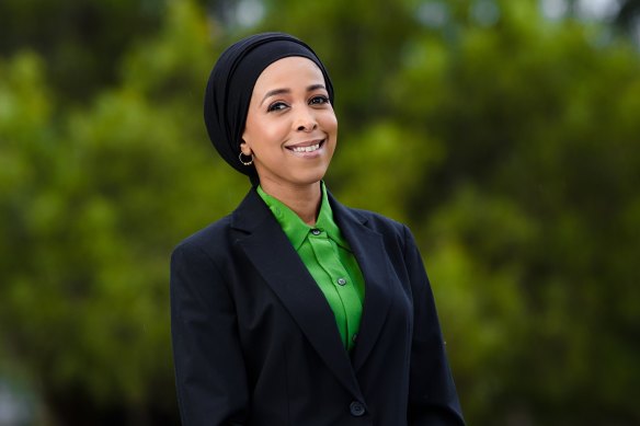 Yarra councillor Anab Mohamud.