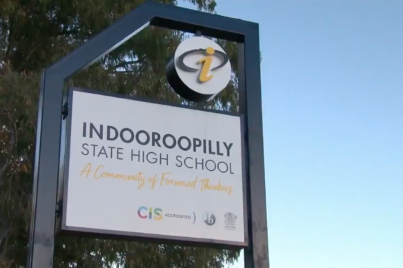 Chelsea Jane Edwards was teaching  at Indooroopilly State High School when the alleged offences took place.